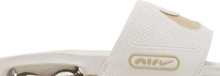 صندل Nike Air Max Cirro Slide 'Light Bone Limestone' باللون الكريمي