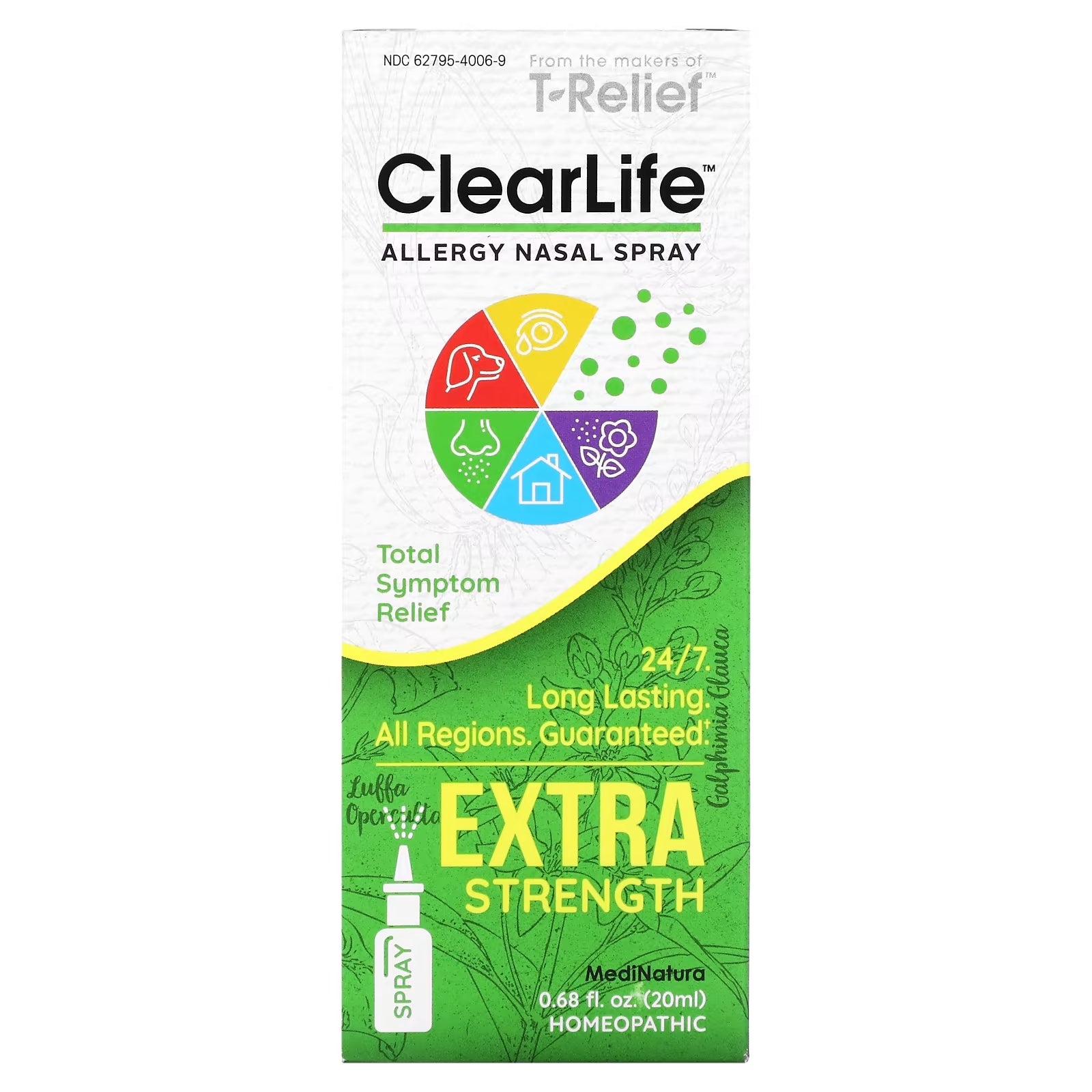 MediNatura ClearLife anti-allergy nasal spray with increased strength, 20 ml