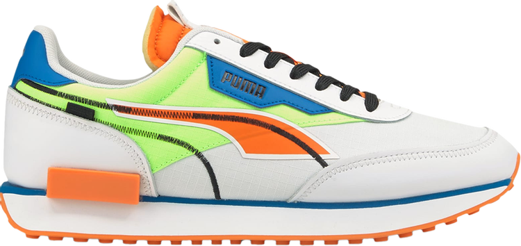 Sneakers Puma Future Rider Twofold White Green Glare, white