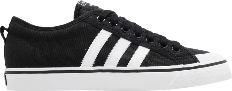 Adidas Nizza 'Black White' sneakers, black