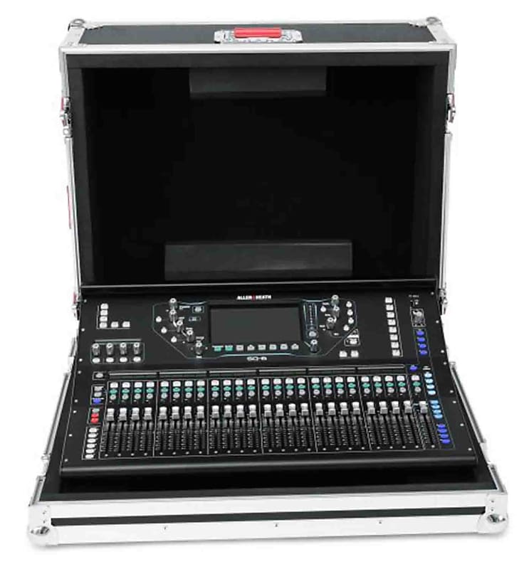 Gator GTOURAHSQ6NDH DJ Flight Case for Allen and Heath SQ-6 Mixer