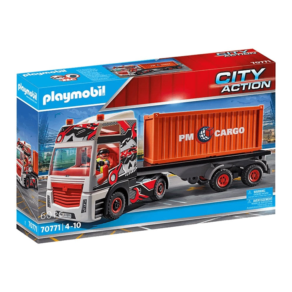 Construction set Playmobil 70771 Truck with trailer