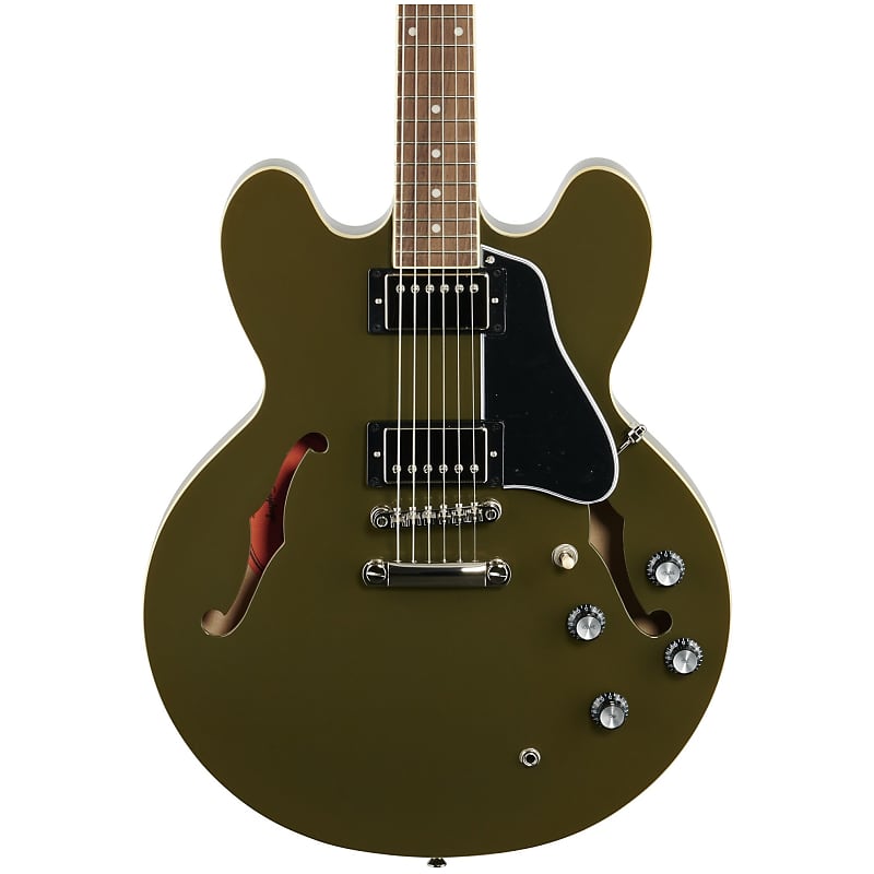 جيتار كهربائي Epiphone ES-335، زيتوني-رمادي-أخضر