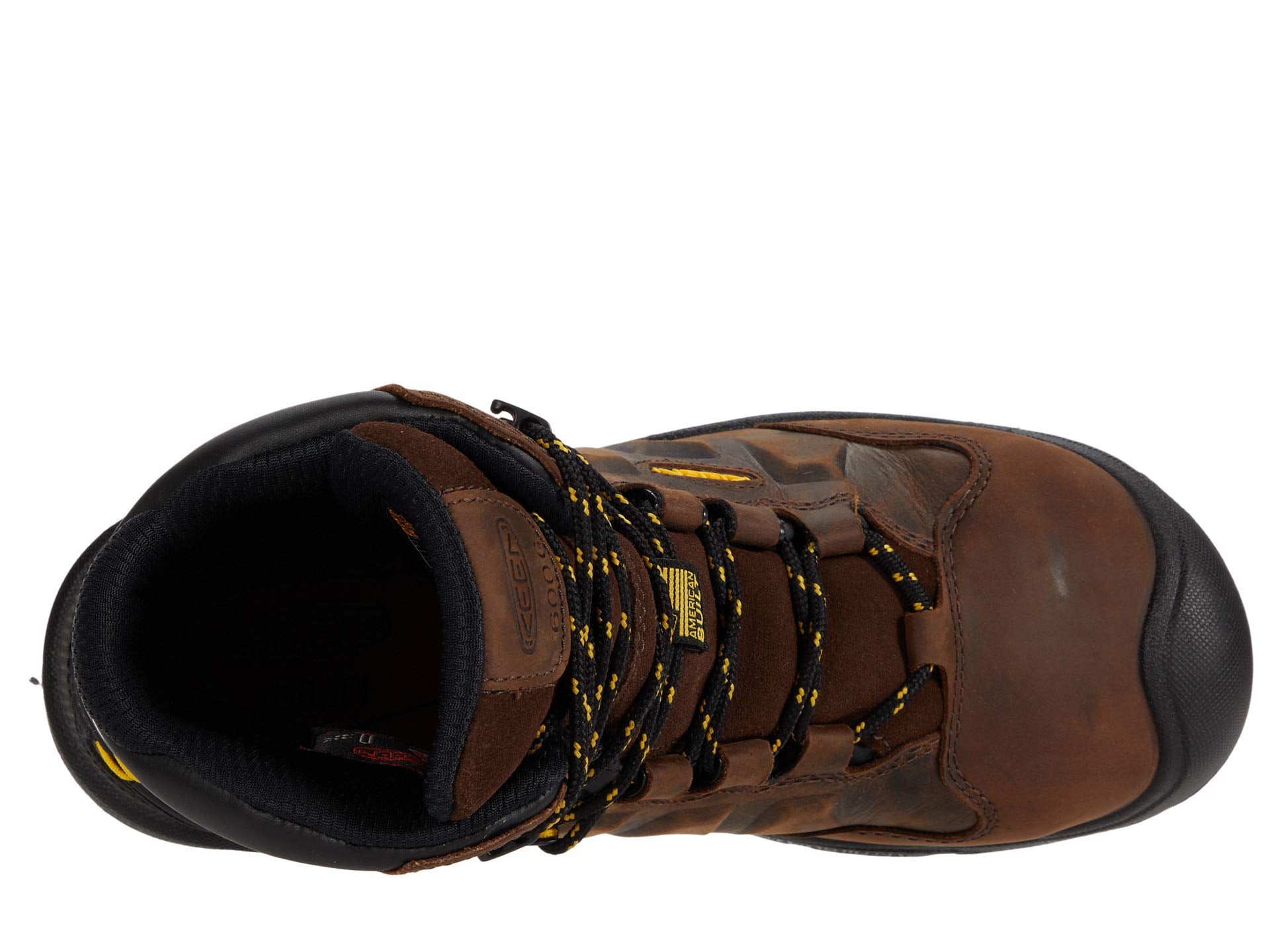 حذاء KEEN Utility Dover مقاس 8 بوصات معزول ومقاوم للماء (أصابع من ألياف الكربون)