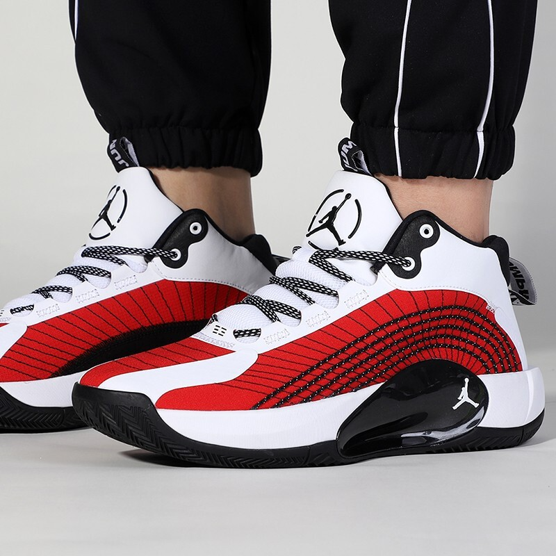 Air Jordan Jumpman 2021 PF sneakers, white/red/black