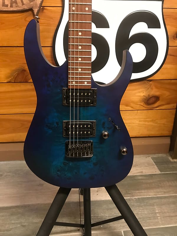 Ibanez RG421PB-SBF Standard with Rosewood Neck 2016-2018 - Sapphire Blue flat RG421PB-SBF Standard with Rosewood Fretboard