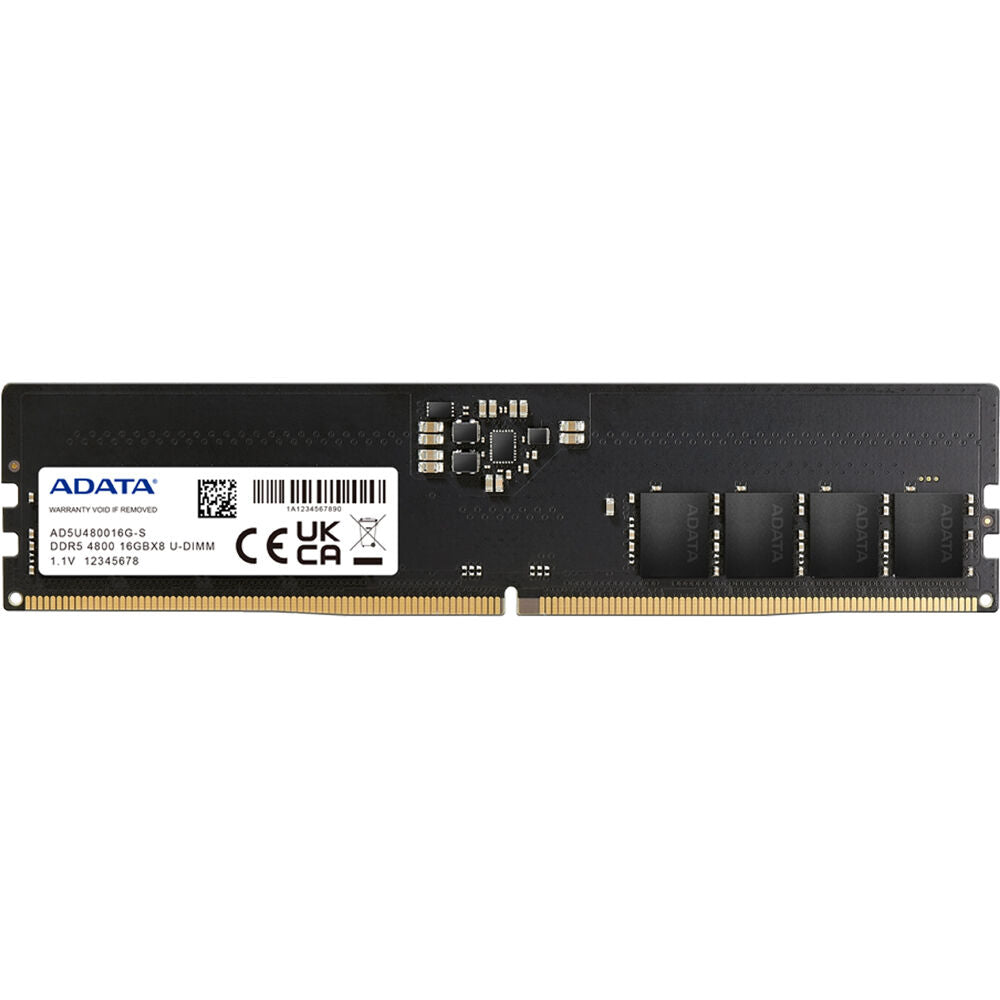 Adata memory module 16 GB, 4800 MHz, DDR5, AD5U480016G-S, black