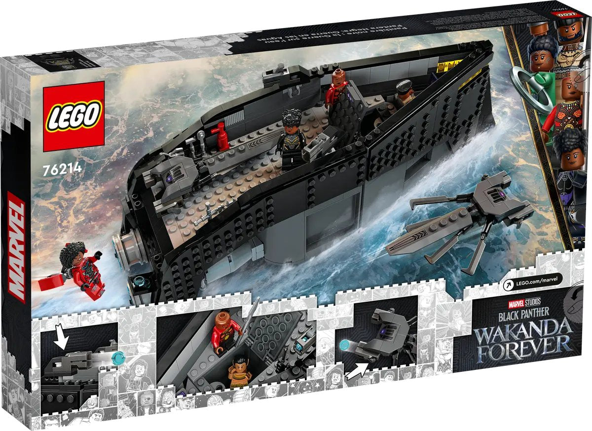 Lego Marvel Black Panther: War On The Water 76214, 545 pieces