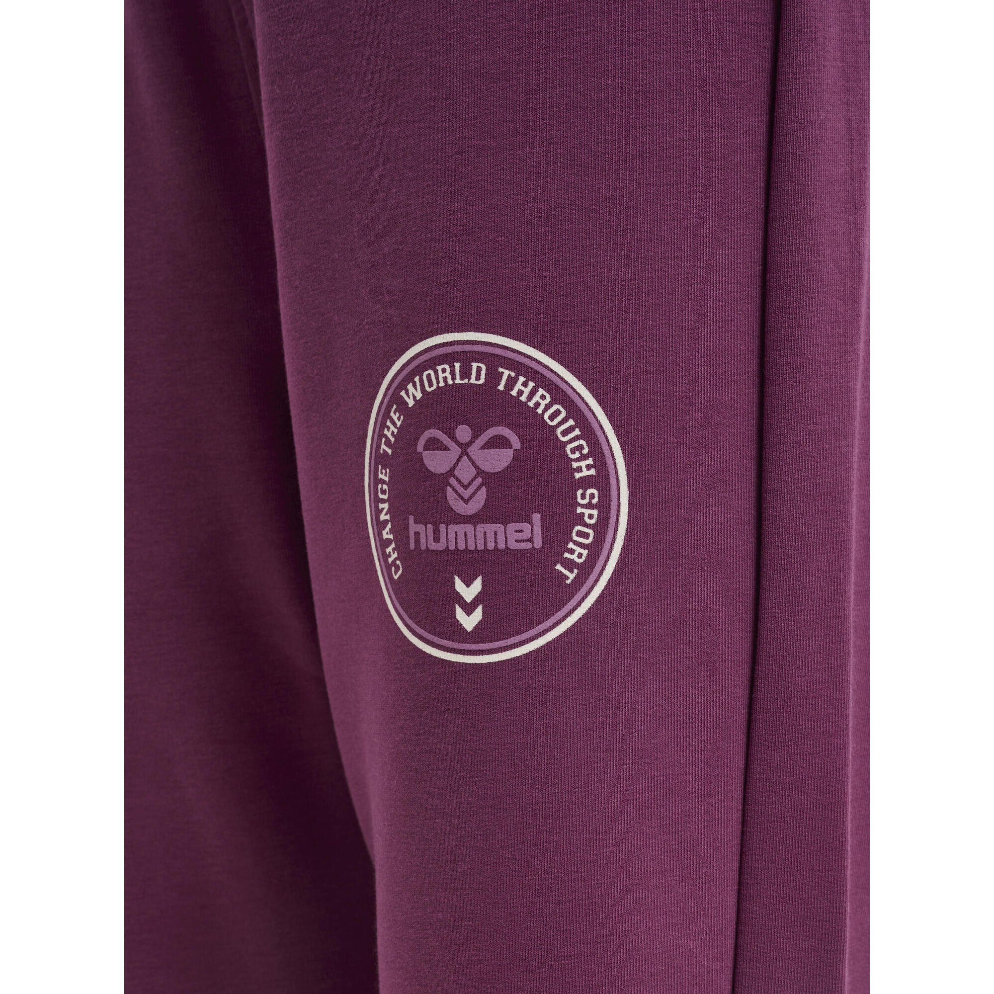 Hmlproud trousers Unisex trousers for children HUMMEL, pale purple