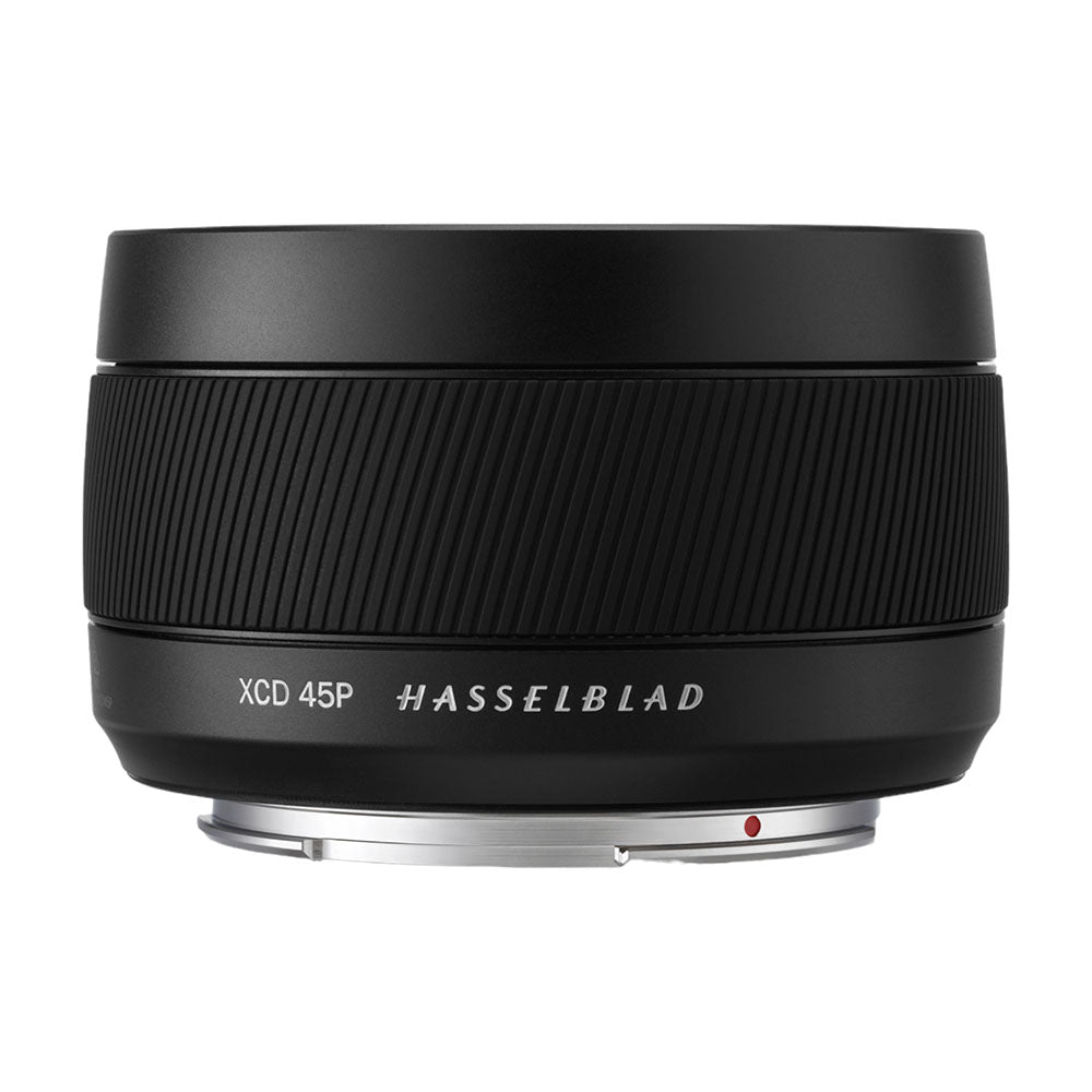 عدسة Hasselblad XCD 45mm f/4P، باللون الأسود