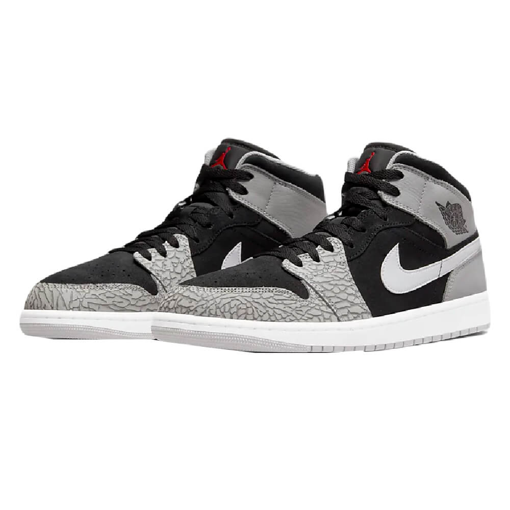 Air Jordan 1 Mid SE sneakers, black/gray