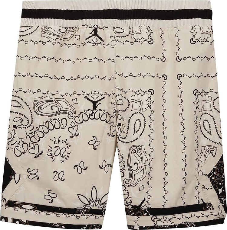 Air Jordan x Travis Scott Paisley Shorts 'Orewood', white