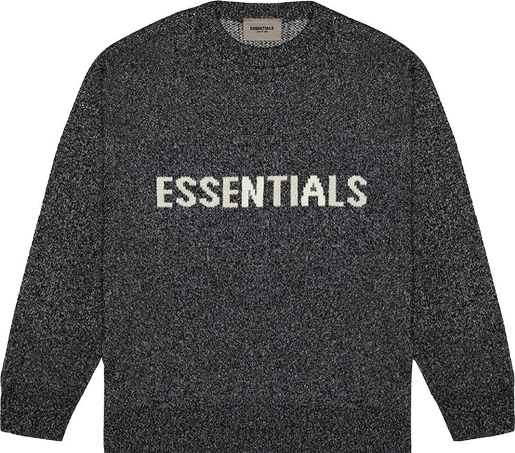 Fear of God Essentials Knit Sweater 'Black', black