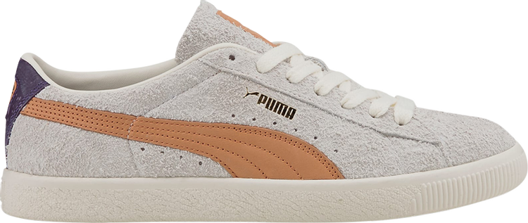 حذاء رياضي Puma Suede Vintage SC White Sweet Grape باللون الرمادي