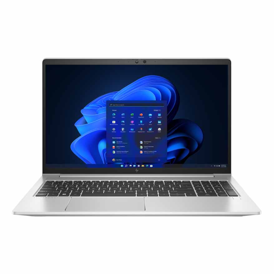 لابتوب HP EliteBook 655 G9 مقاس 15.6 بوصة وذاكرة 16 جيجابايت/512 جيجابايت ومعالج R7 5825U ولوحة مفاتيح إنجليزية، فضي