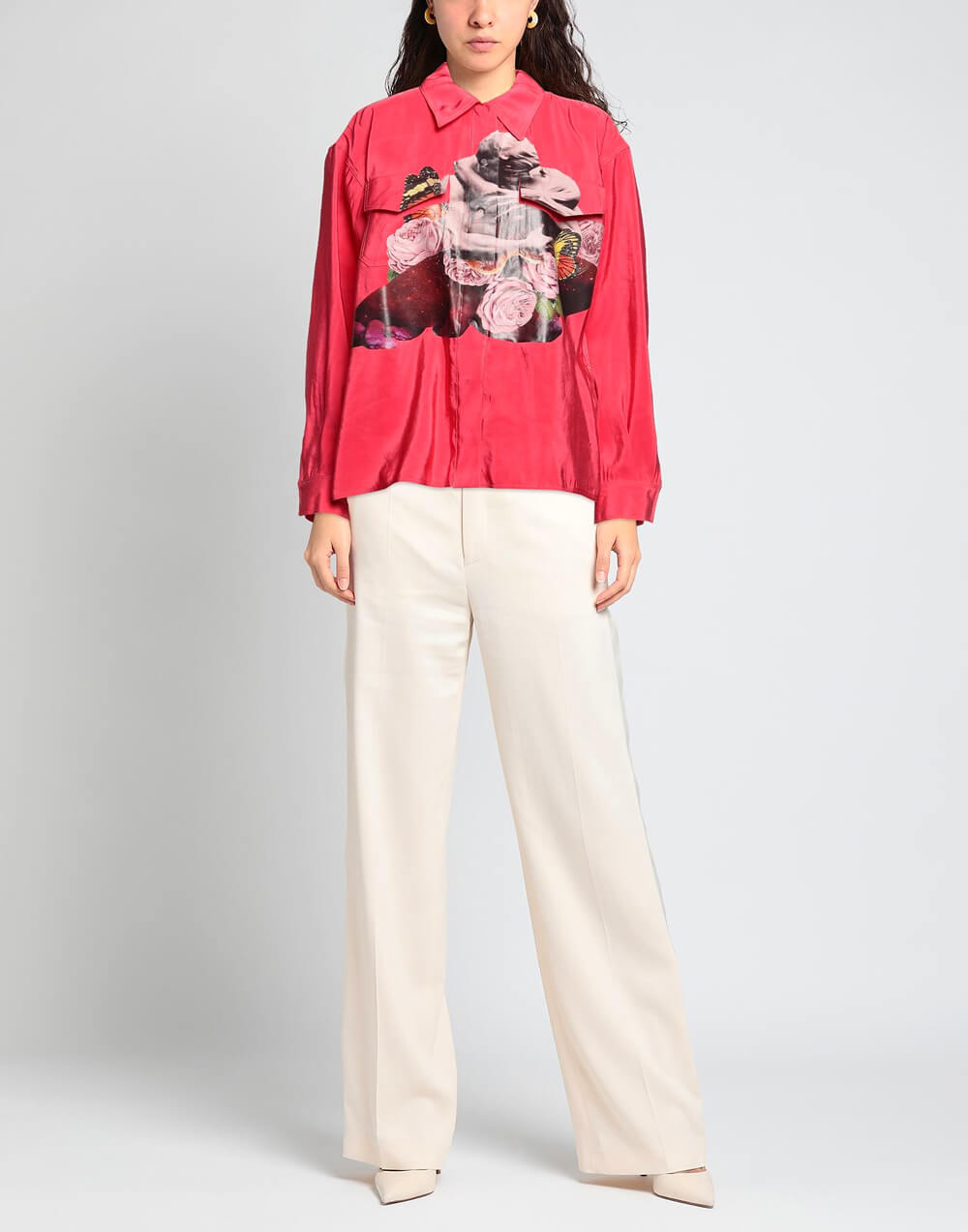 Valentino Silk shirt, pink