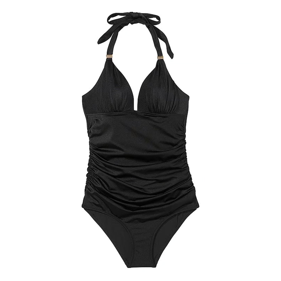 Victoria's Secret Swim The Harlow Push-Up One-Piece Swimsuit, black