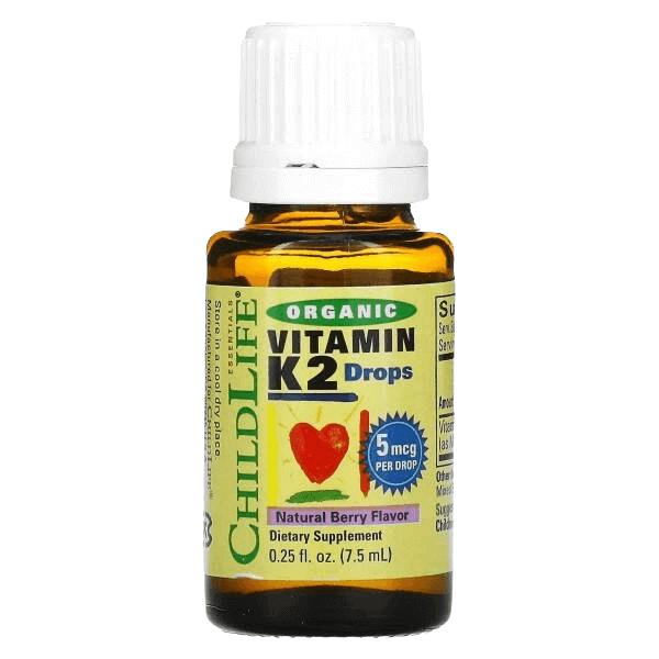 Organic Vitamin K2 Drops 5 mcg (7.5 ml) ChildLife