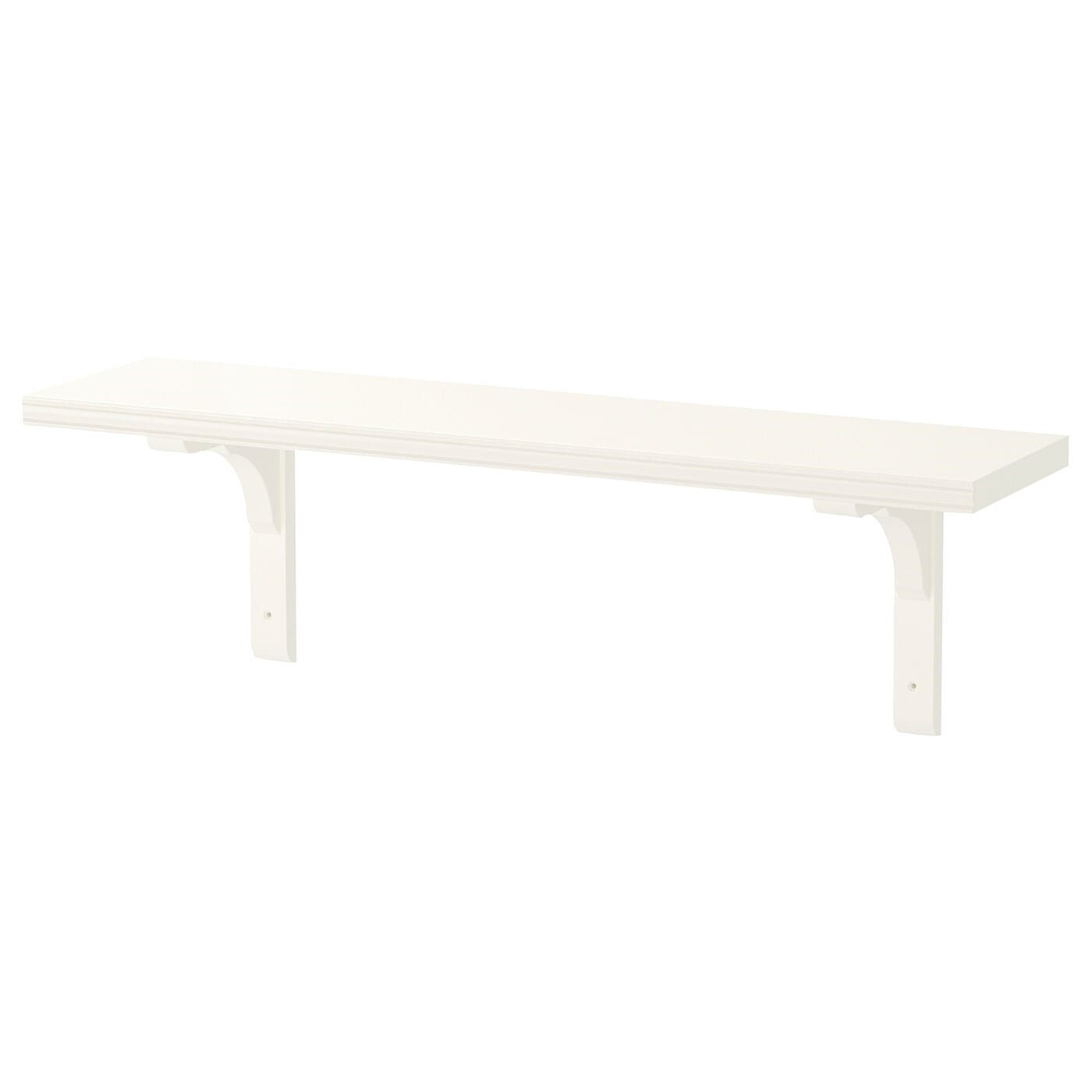 Wall shelf Ikea Bergshult/Ramshult, 80x20 cm, white