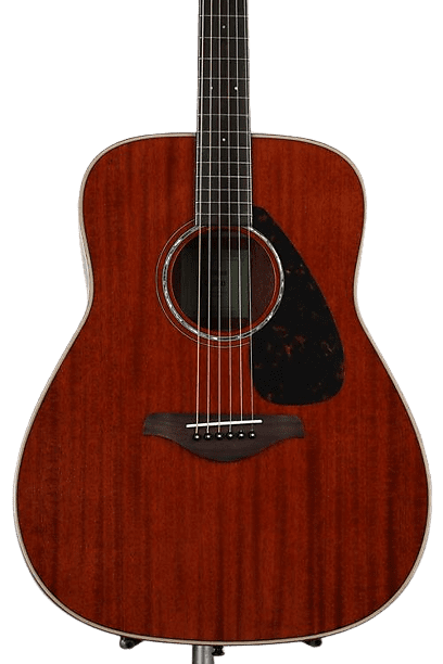 جيتار ياماها FG850 Dreadnought Acoustic - لون طبيعي جيتار ياماها FG850 Dreadnought Acoustic