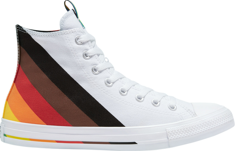 Converse Chuck Taylor All Star High Pride Sneakers - White, Multicolor