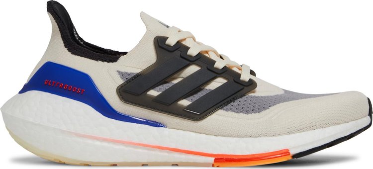 Adidas UltraBoost 21 'Wonder White Carbon' sneakers, cream