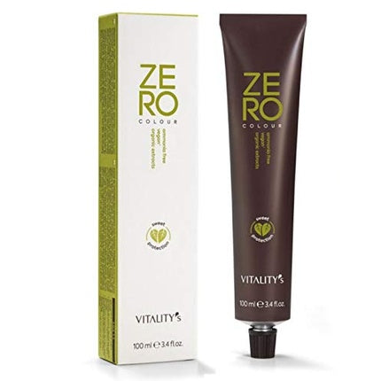 Cream hair dye Zero Vegan Color 6/4 Dark copper brown, Vitality'S