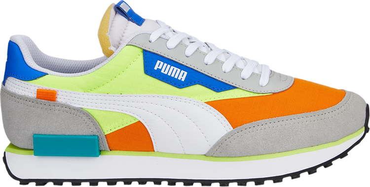 Sneakers Puma Future Rider Play On Vibrant Orange Harbor Mist, orange