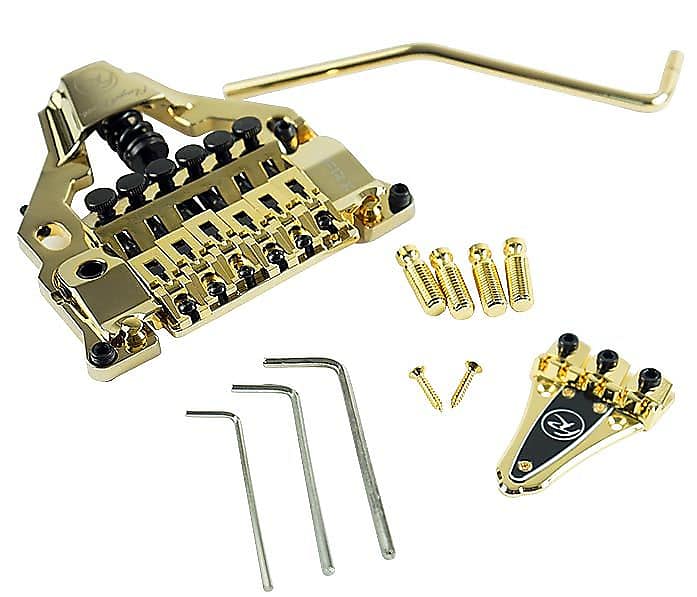 Floyd Rose FRTX03000 FRX Surface Mount Tremolo System Kit with Nut - GOLD