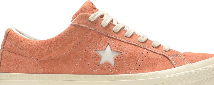 حذاء رياضي كونفيرس جولف Le Fleur x One Star Ox Peach Pearl باللون الوردي