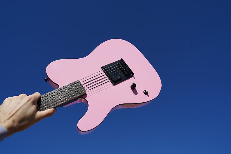 Schecter DIAMOND SERIES Machine Gun Kelly Signature PT - Pink 6-String Left-Handed Electric Guitar (2023)