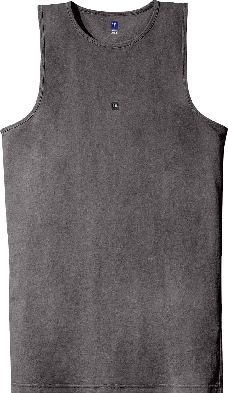 قميص Yeezy Gap Engineered by Balenciaga Tank Top فضفاض "رمادي غامق"، رمادي