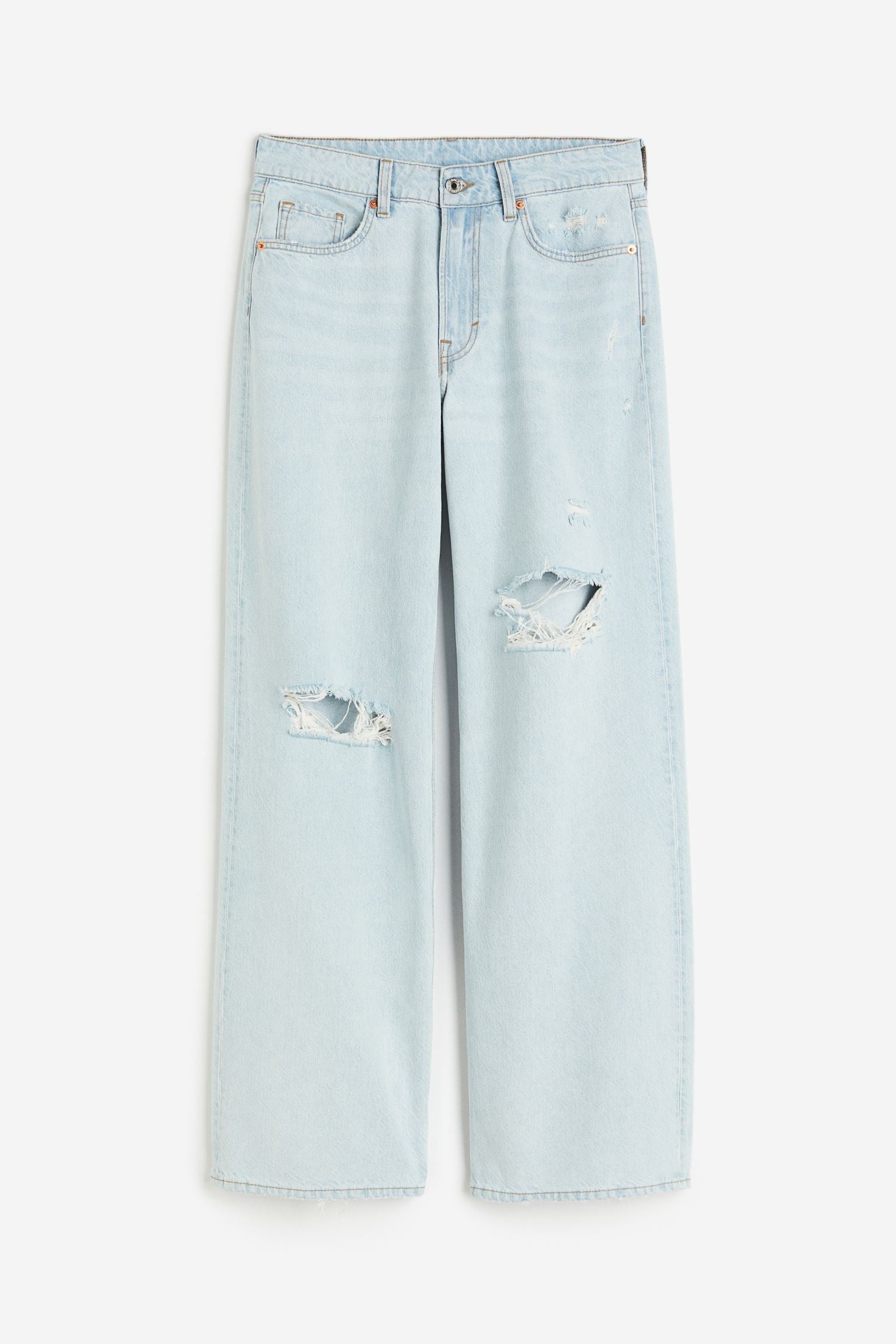 H&M Baggy Regular jeans, blue