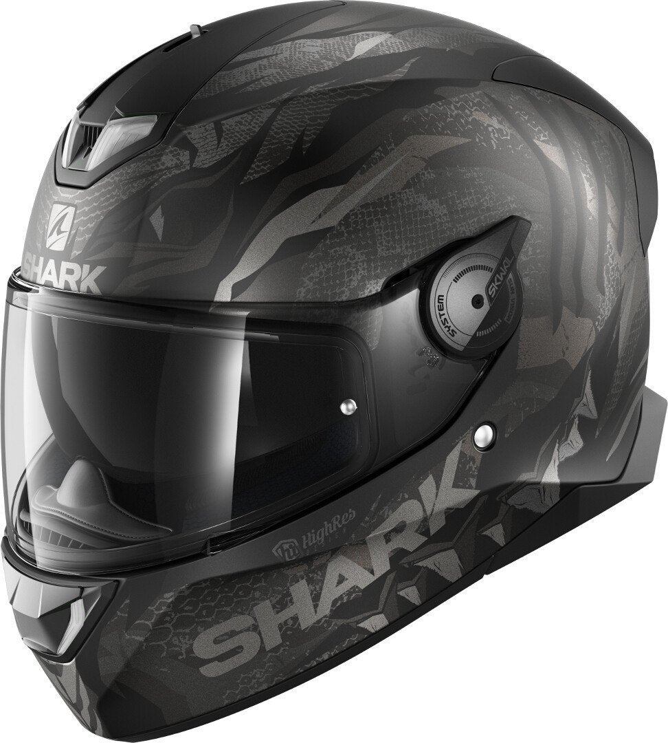 Shark SKWAL 2 Iker Lecuona helmet with removable liner, black