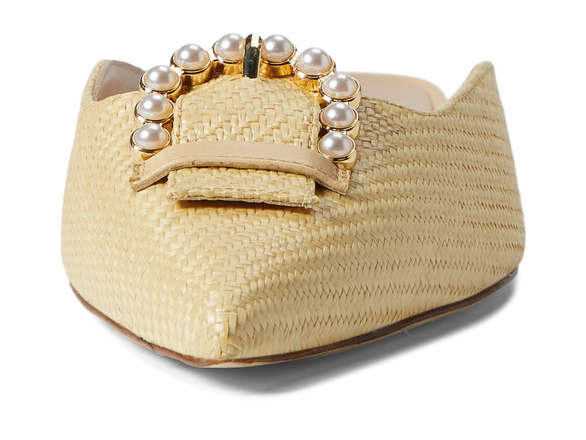 Shoes Stuart Weitzman, Pearl Buckle Mule