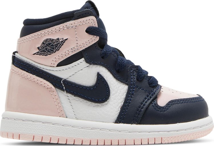 Air Jordan 1 Retro High OG SE TD sneakers, pink, black