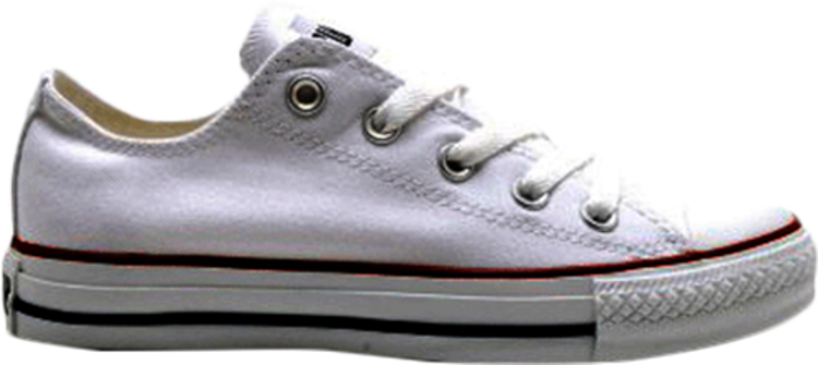 Converse Chuck Taylor All Star Low GS Optic White sneakers, white