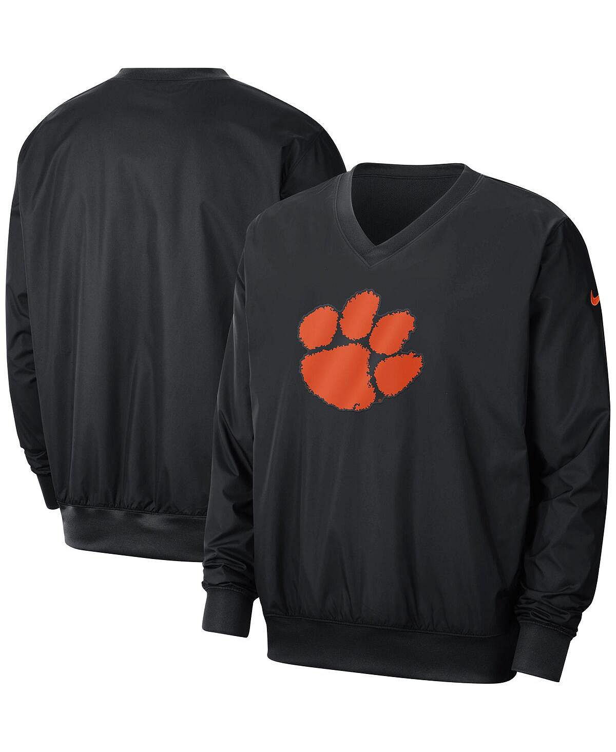 Nike Men's Black Clemson Tigers Stadium Pullover Windbreaker, Black