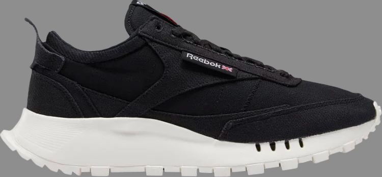 Classic leather legacy grow 'black chalk' Reebok sneakers, black