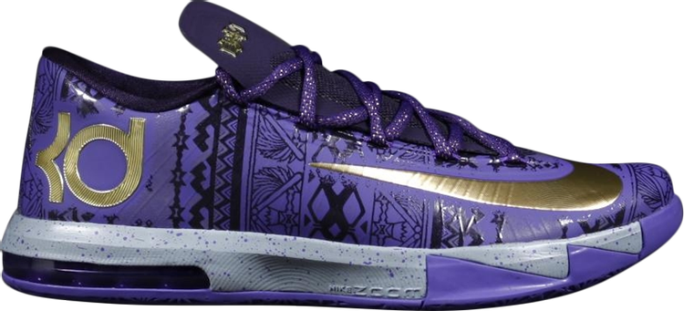 حذاء رياضي نايك KD 6 'BHM'، أرجواني