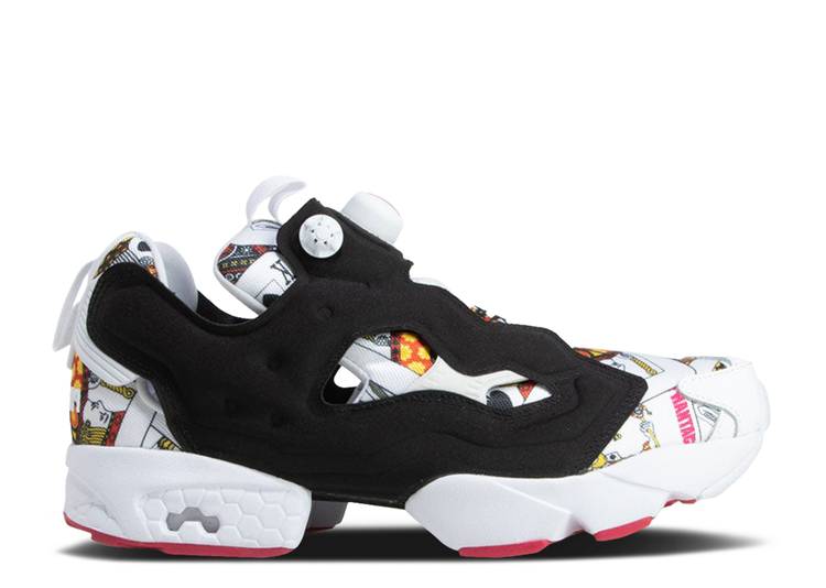 حذاء رياضي Reebok PHANTACI X DEAL X INSTAPUMP FURY 'MAGIC SHOW' باللون الأبيض