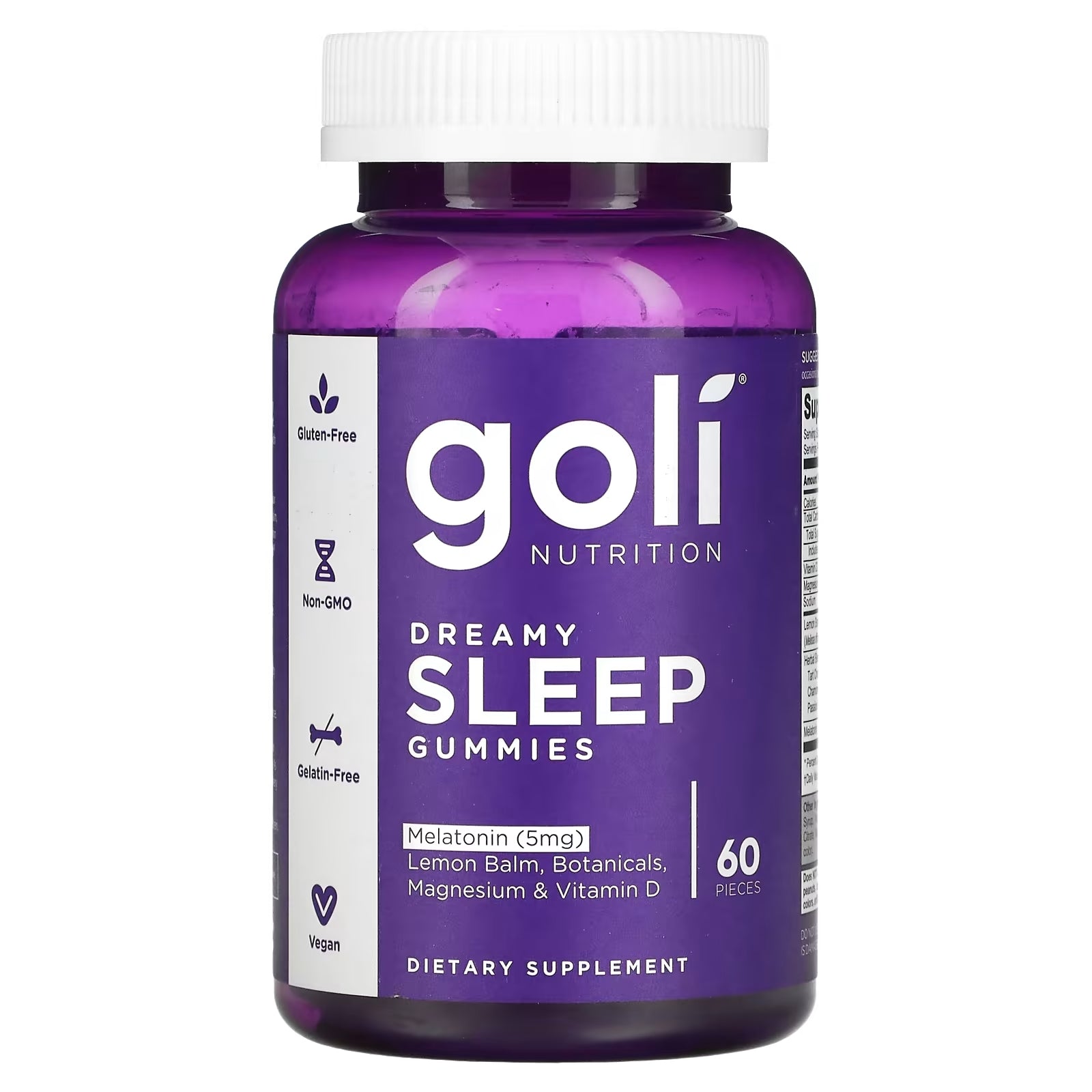 Goli Nutrition Chewable Dreamy Sleep Tablets, 60 pcs.