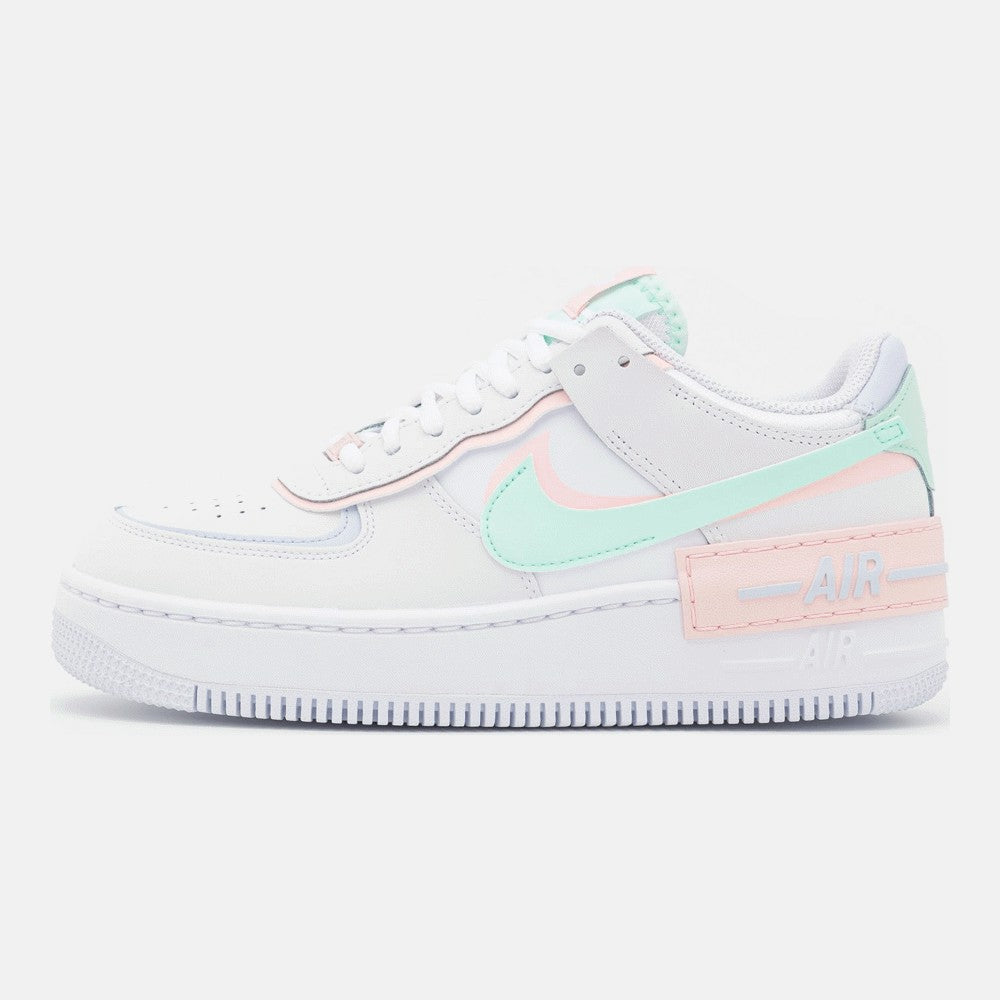 Sneakers Nike Sportswear W Af1 Shadow, white/atmosphere/mint foam/football grey/white