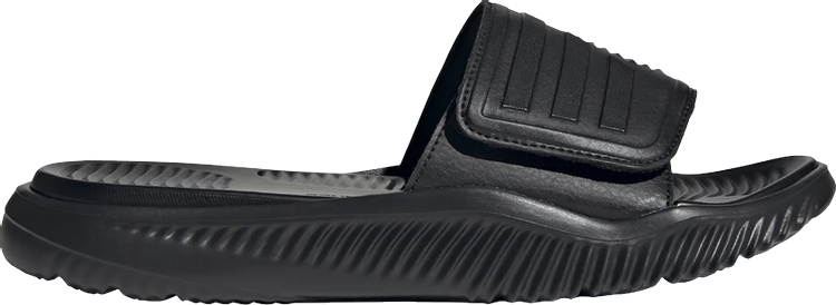 صندل Adidas Alphabounce Slide 'Triple Black' باللون الأسود