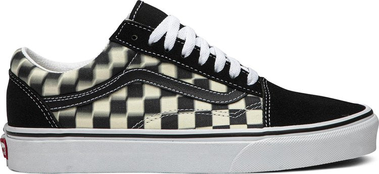 Vans Old Skool Blur Check sneakers, black