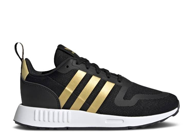 حذاء رياضي Adidas MULTIX BIG KID 'BLACK GOLD METALLIC' باللون الأسود