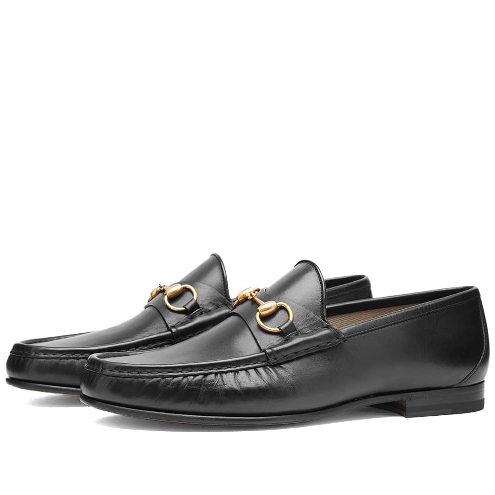 Gucci Roos Classic Horse Bit Loafer Moccasins