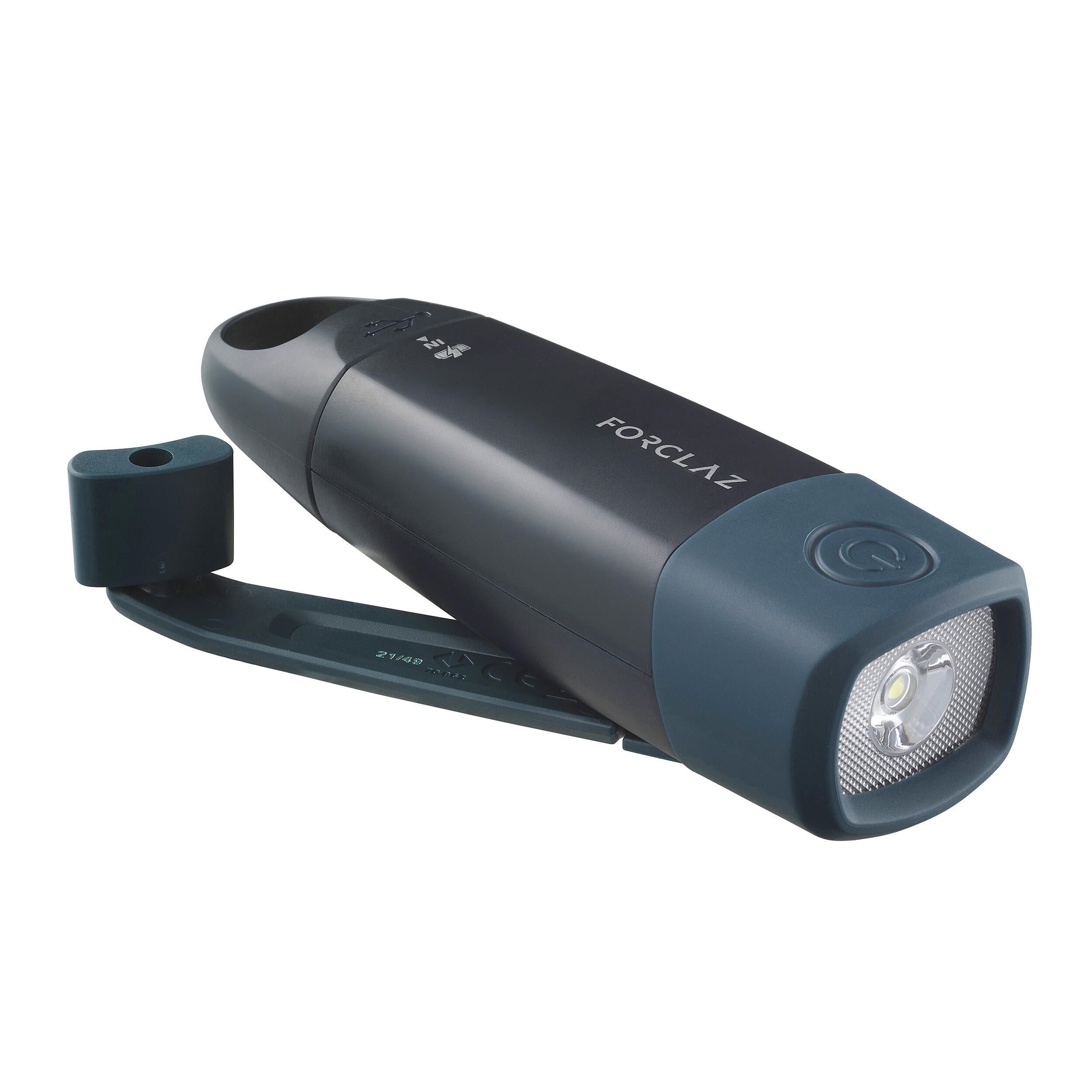 Autonomous flashlight Forclaz Dynamo 500 with USB connector