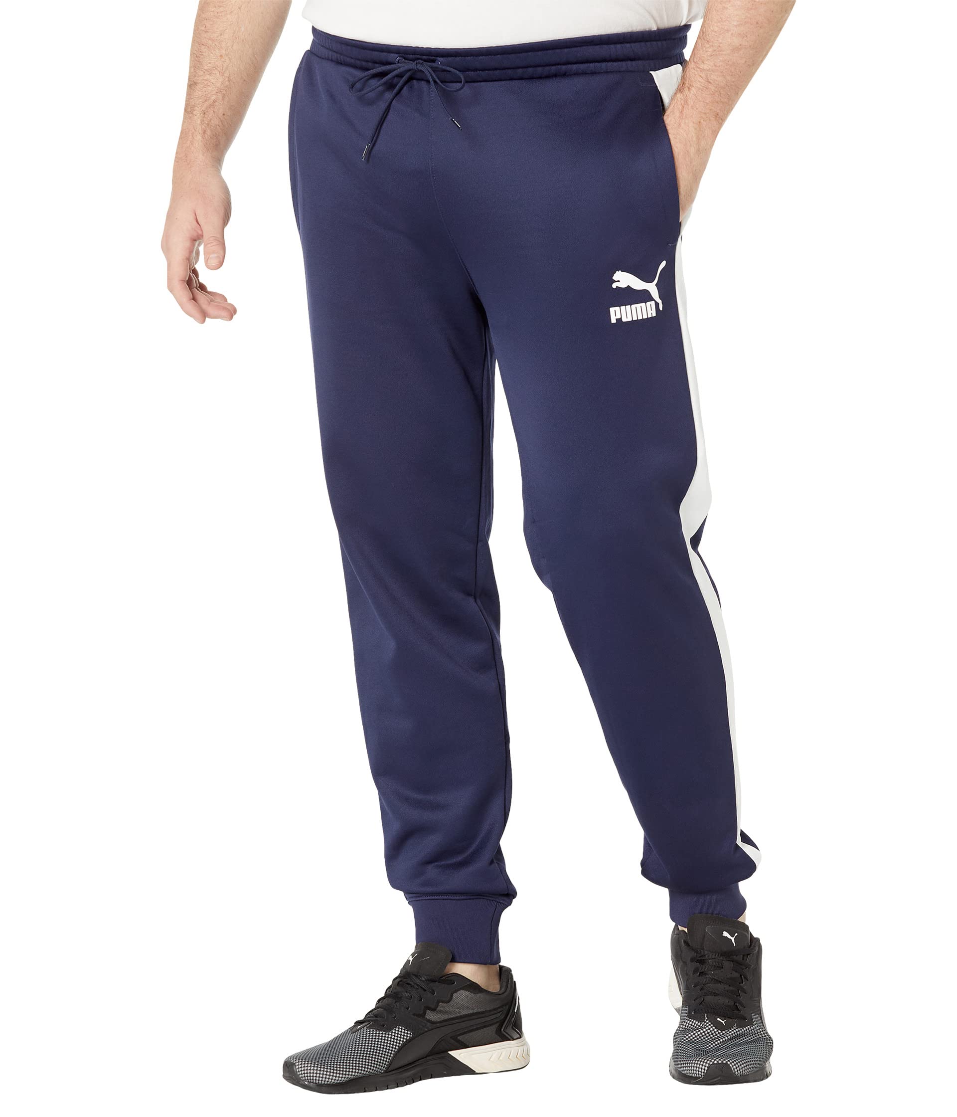 Sweatpants PUMA, Big & Tall Iconic T7 Track Pants