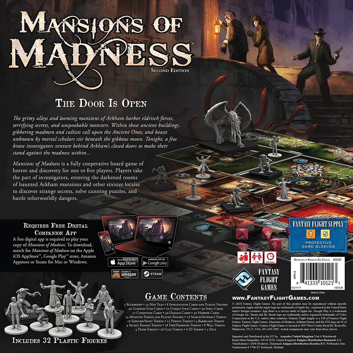 لعبة الطاولة Fantasy Flight Games Mansions Of Madness 2nd Edition